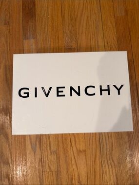 Givenchy White Box with Bold Black Logo
